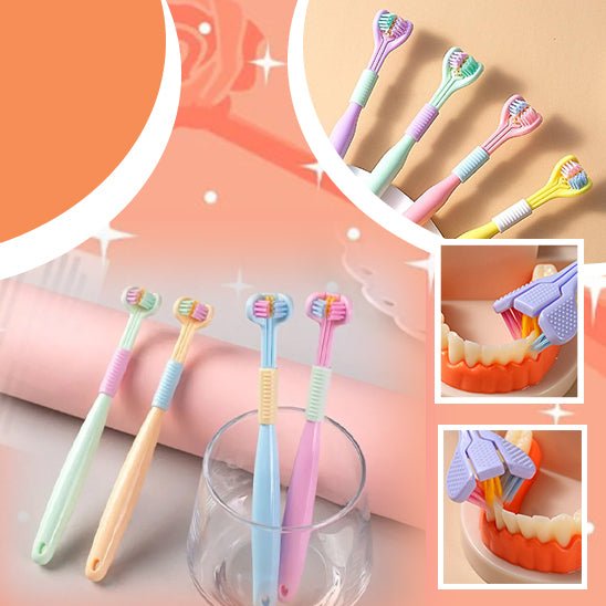 Toothbrush multi-action™ Brosse à dents triple action - SourireRadieux