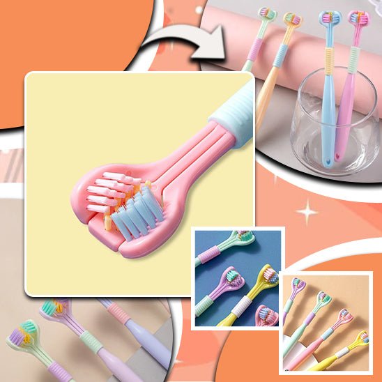 Toothbrush multi-action™ Brosse à dents triple action - SourireRadieux