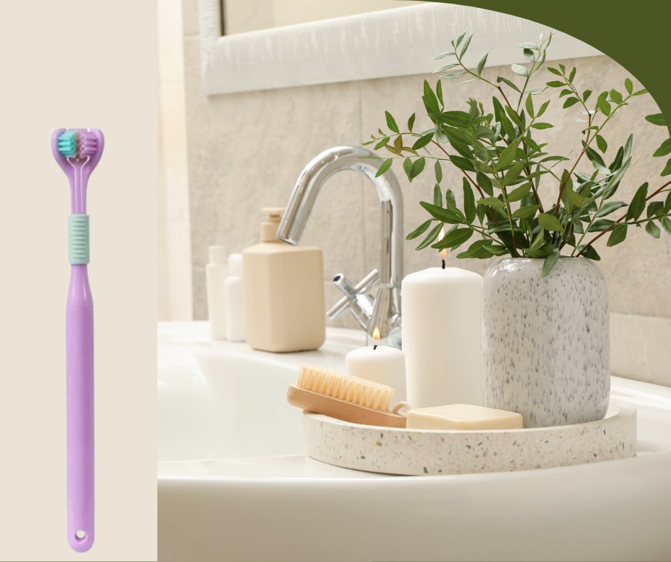 Triple Toothbrush™ Brosse à dents triple action - SourireRadieux