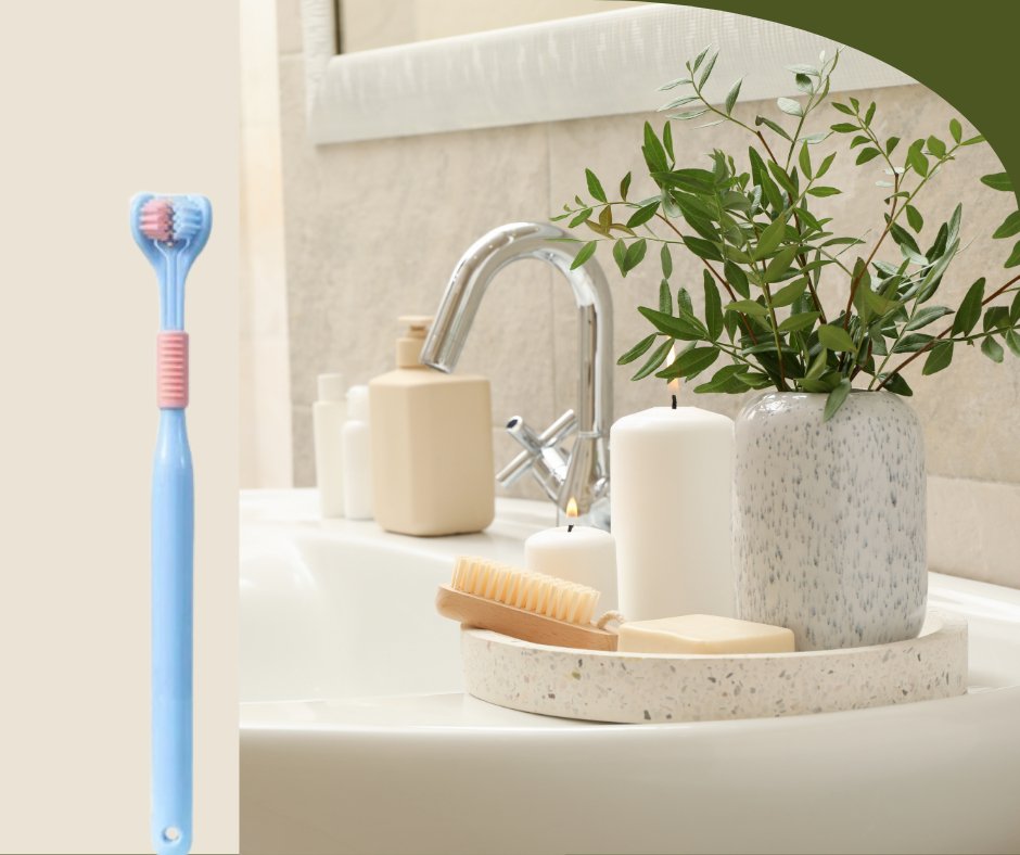 Triple Toothbrush™ Brosse à dents triple action - SourireRadieux