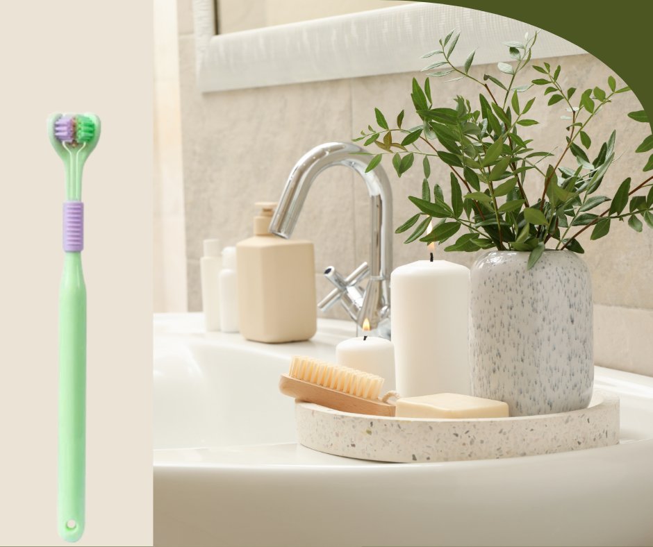 Triple Toothbrush™ Brosse à dents triple action - SourireRadieux